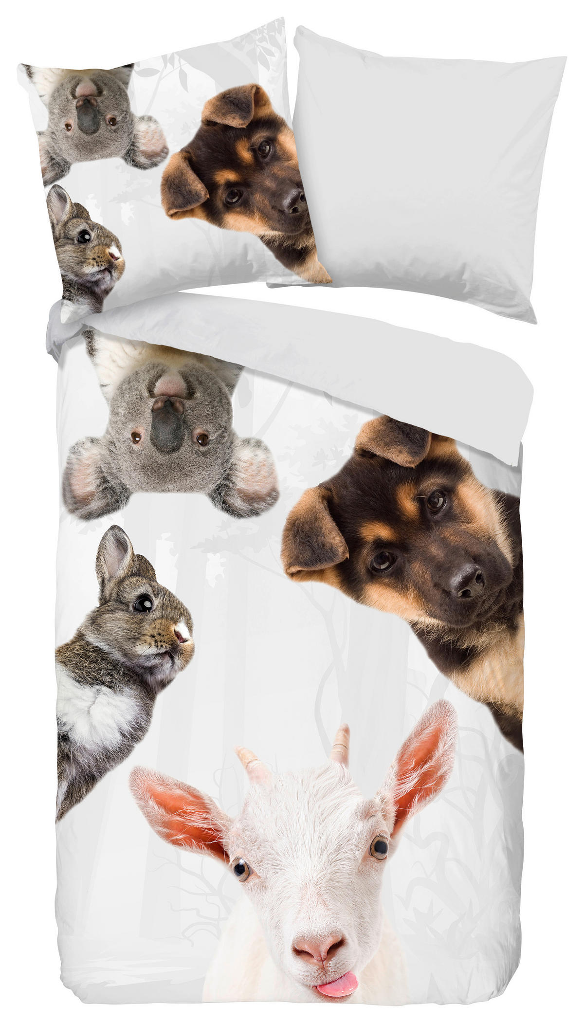 Baumwoll Bettwäsche Semmie Renforce Semmie - multicolor (135,00/200,00cm) - Good Morning