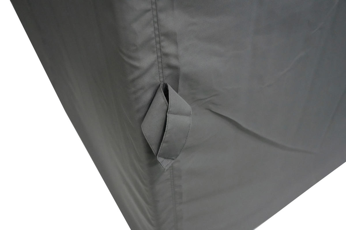Pavillon Emil grau Stahl B/H/L: ca. 300x260x300 cm Emil - grau (300,00/300,00/260,00cm)