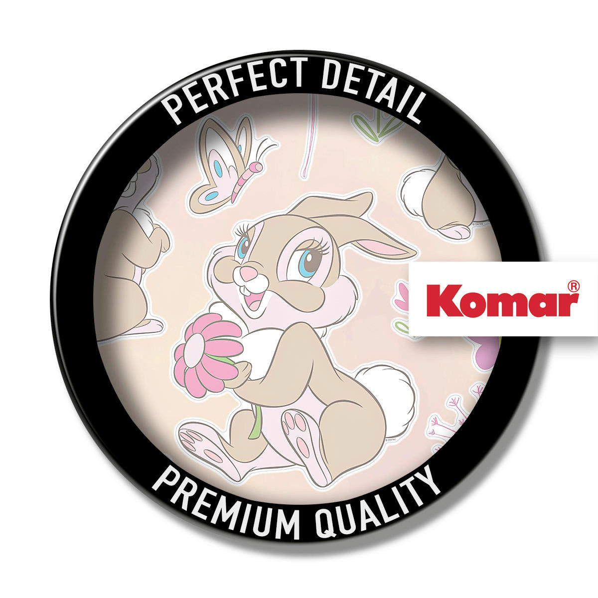 Komar Wandtattoo Little Miss Bunny Disney Little Miss Bunny B/L: ca. 50x70 cm Little Miss Bunny - (50,00/70,00cm) - Komar