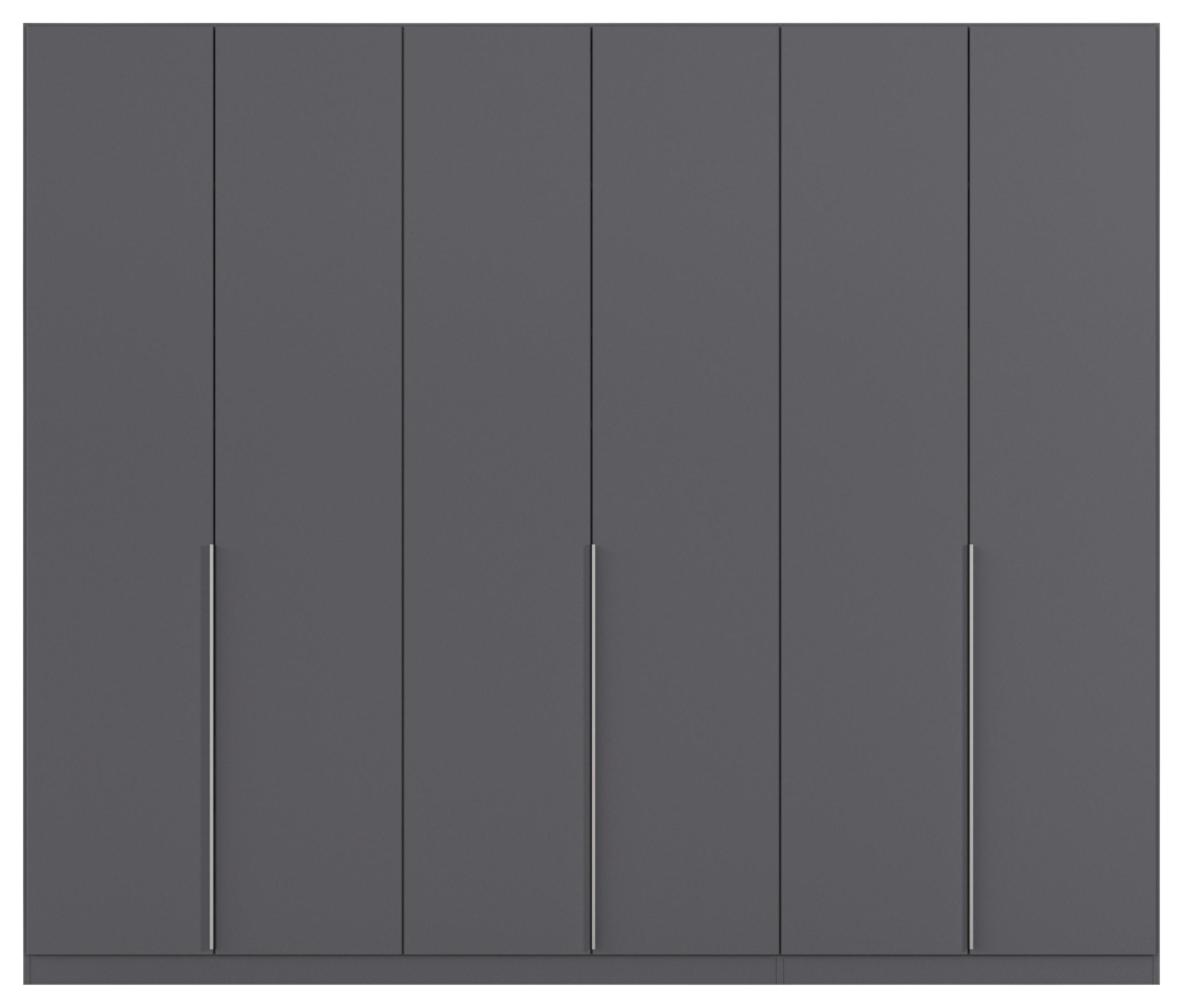 Kleiderschrank Alabama grau B/H/T: ca. 271x229x54 cm Alabama - Alu/grau (271,00/229,00/54,00cm)