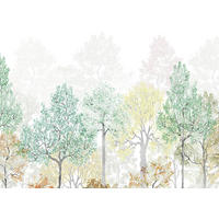 Komar Fototapete Bright Rainbow B/L: ca. 350x250 cm Bright Rainbow - (350,00/250,00cm) - Komar
