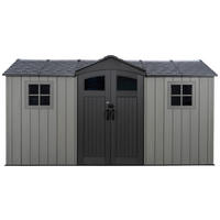 Lifetime Gerätehaus Kentucky grau B/H/L: ca. 427x265x206 cm Kentucky - grau (206,00/427,00/265,00cm) - Lifetime