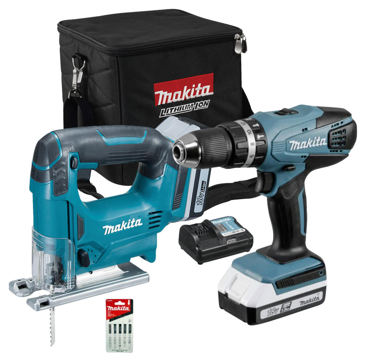Makita Akku-Spezialset DK18113X1 Akku-Spezialset_DK18113X1 - grün - Makita