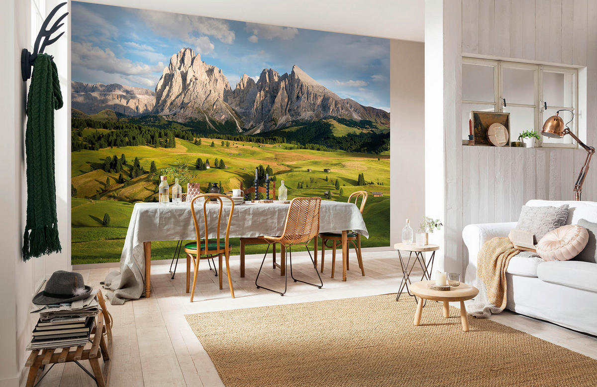 Komar Fototapete Alpen X8-8982 B/H: ca. 400x250 cm Alpen X8-8982 - (400,00/250,00cm) - Komar