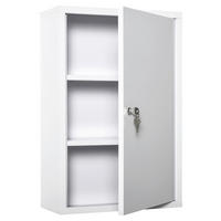 kleankin Medizinschrank weiß Polypropylen B/H/L: ca. 18x40x60 cm Medizinschrank - weiß (60,00/18,00/40,00cm) - kleankin