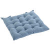 Sitzkissen Stuhlkissen_Cordy 40x40x5cm h.blau - hellblau (40,00/40,00cm)