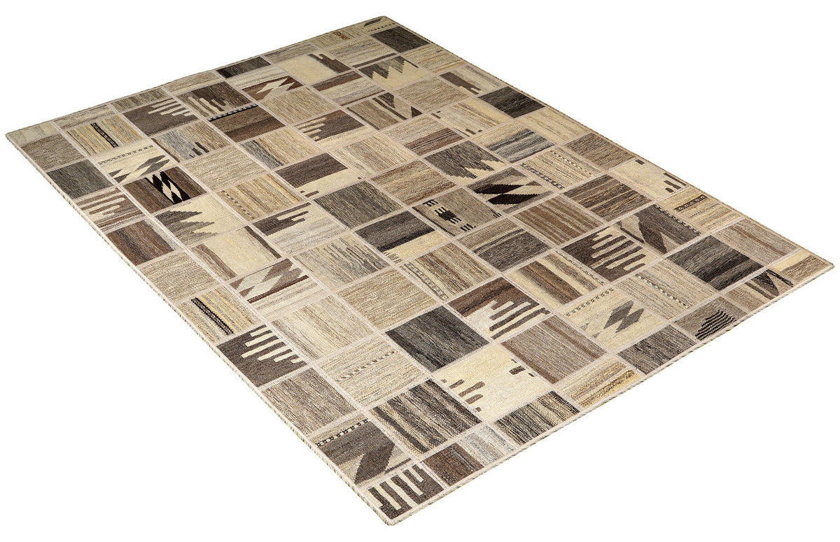 PersaTepp Teppich Kelim Tekkehdouz beige B/H/L: ca. 150x1x200 cm Kelim Tekkehdouz - beige (200,00/150,00/1,00cm) - PersaTepp