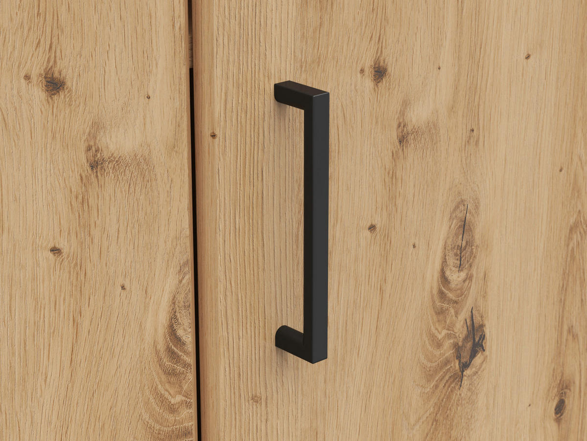 Schrank Multi-Stauraum Typ 42 Eiche Artisan Nachbildung B/H/T: ca. 101x115x79 cm Multi-Stauraum Typ 42 - Eiche (101,00/115,00/79,00cm)