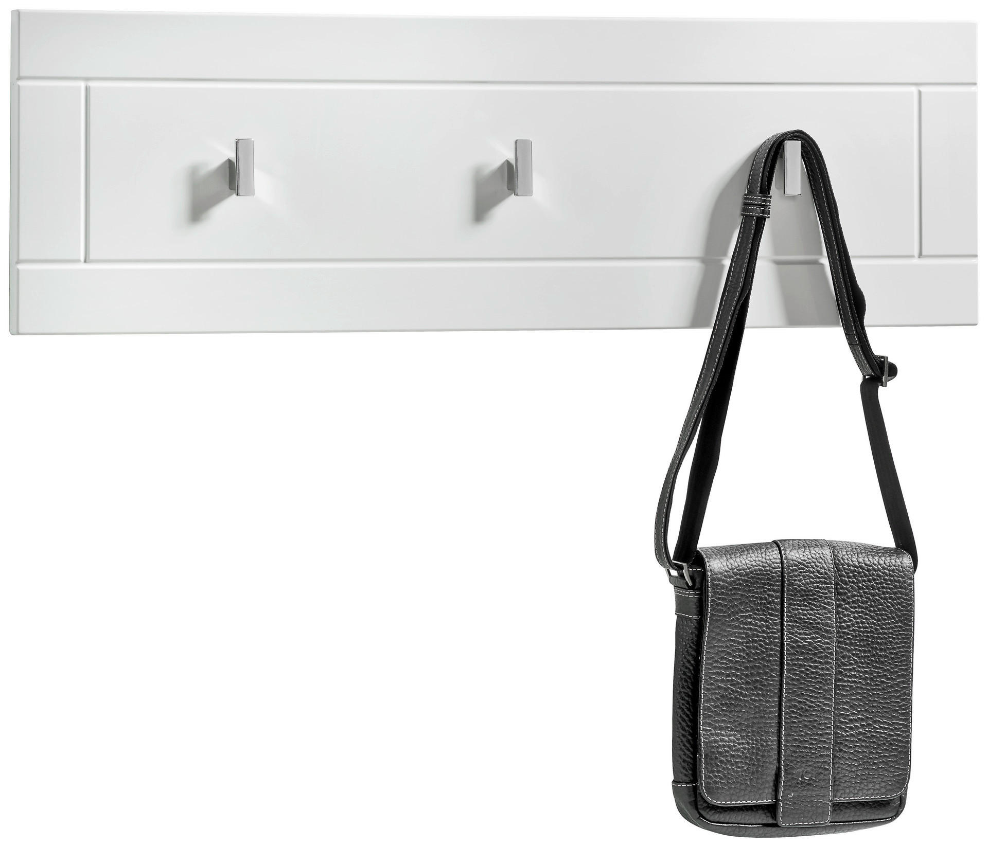 Wandpaneel Atlanta weiß Hochglanz B/H/T: ca. 90x28x5 cm Atlanta - weiß (90,00/28,00/5,00cm)