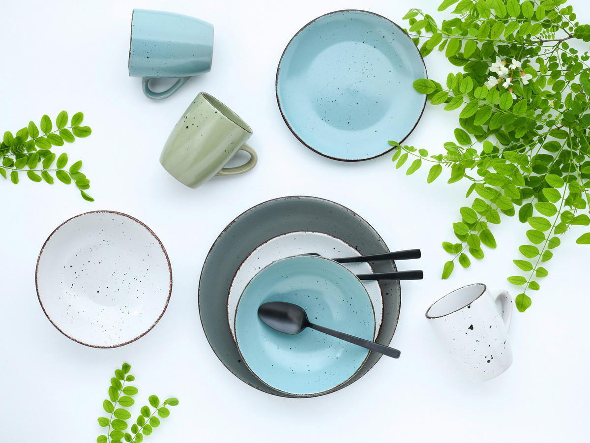 CreaTable Kombiservice Fashion multicolor Keramik 16 tlg. Fashion - multicolor - CreaTable