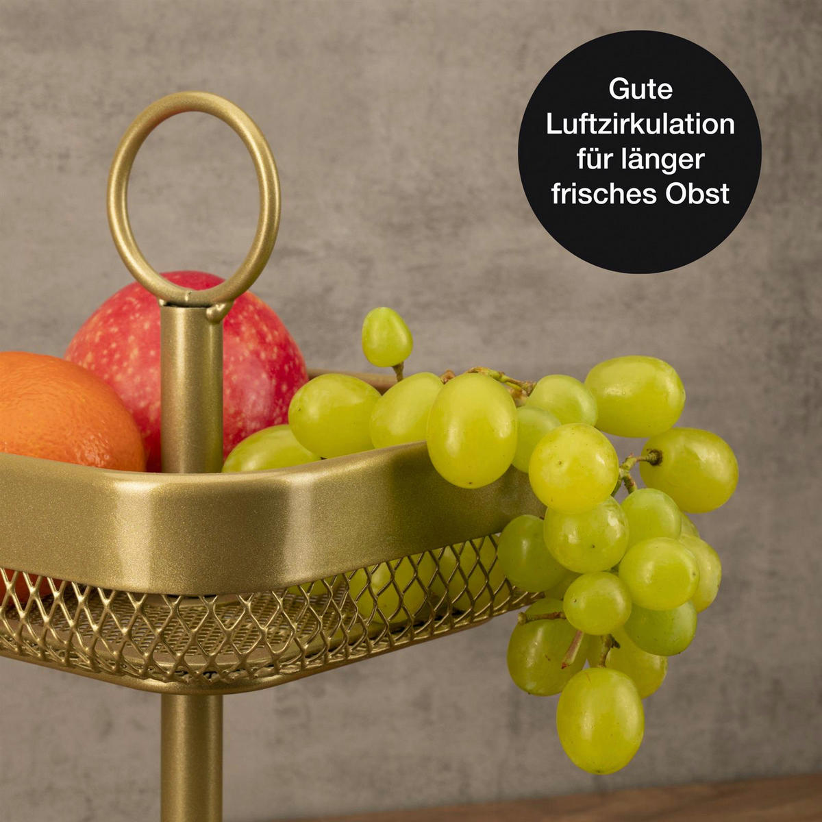 Moritz & Moritz Etagere gold Metall H: ca. 35,5 cm Etagere_2-stufig - gold (35,50cm) - Moritz & Moritz