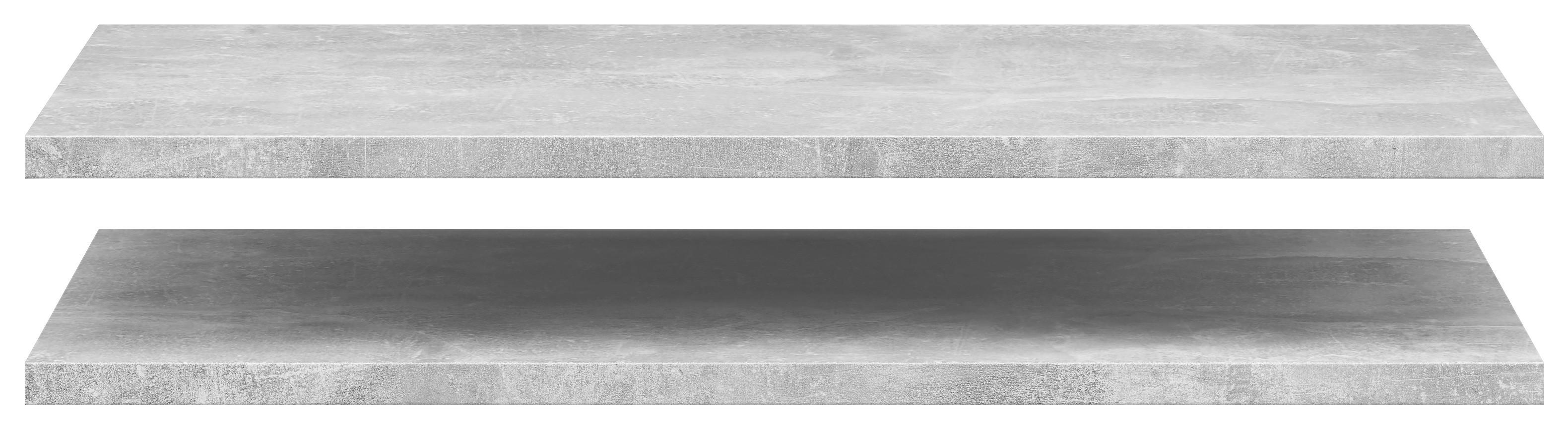 Einlegeböden-Set Multi-Stauraum Typ 56 Beton Optik B/H/T: ca. 77x2,2x48 cm Multi-Stauraum Typ 56 - Beton (77,00/2,20/48,00cm)
