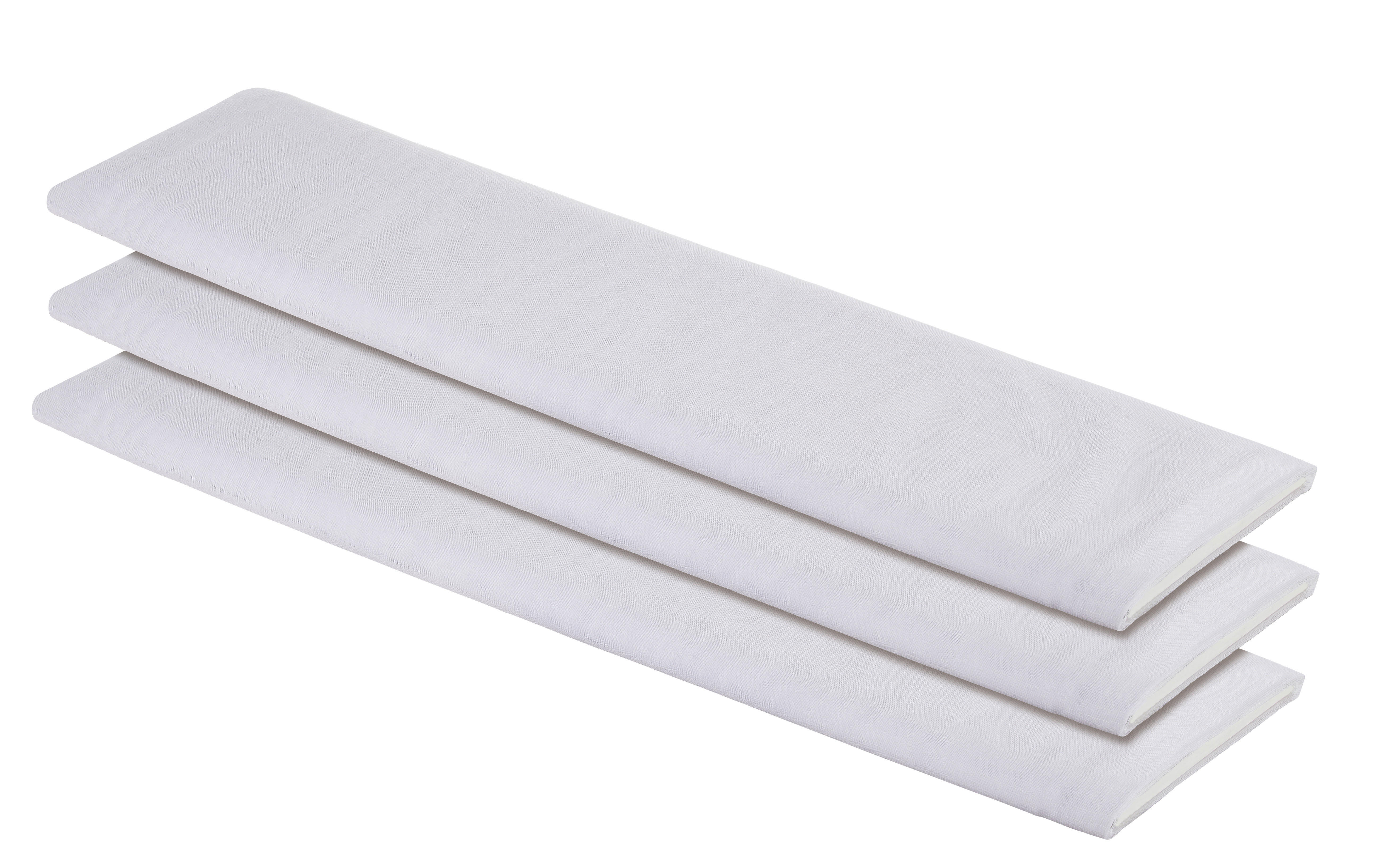 Store-Meterware Flammeffekt weiß H: ca. 300 cm Flammeffekt - weiß (300,00cm)