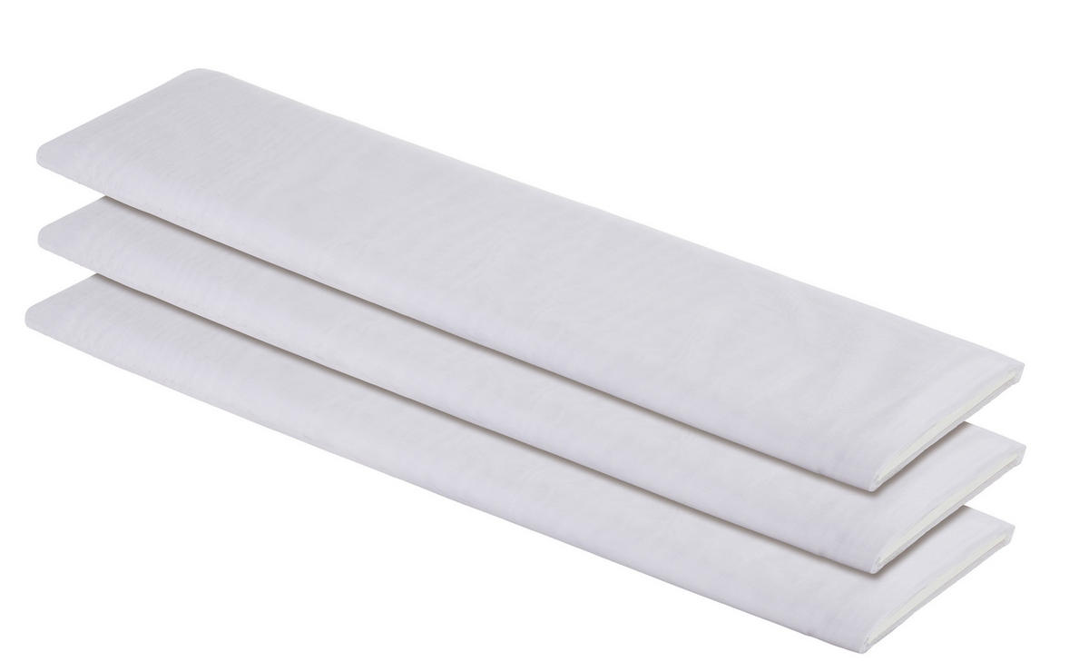 Store-Meterware Flammeffekt weiß H: ca. 300 cm Flammeffekt - weiß (300,00cm)