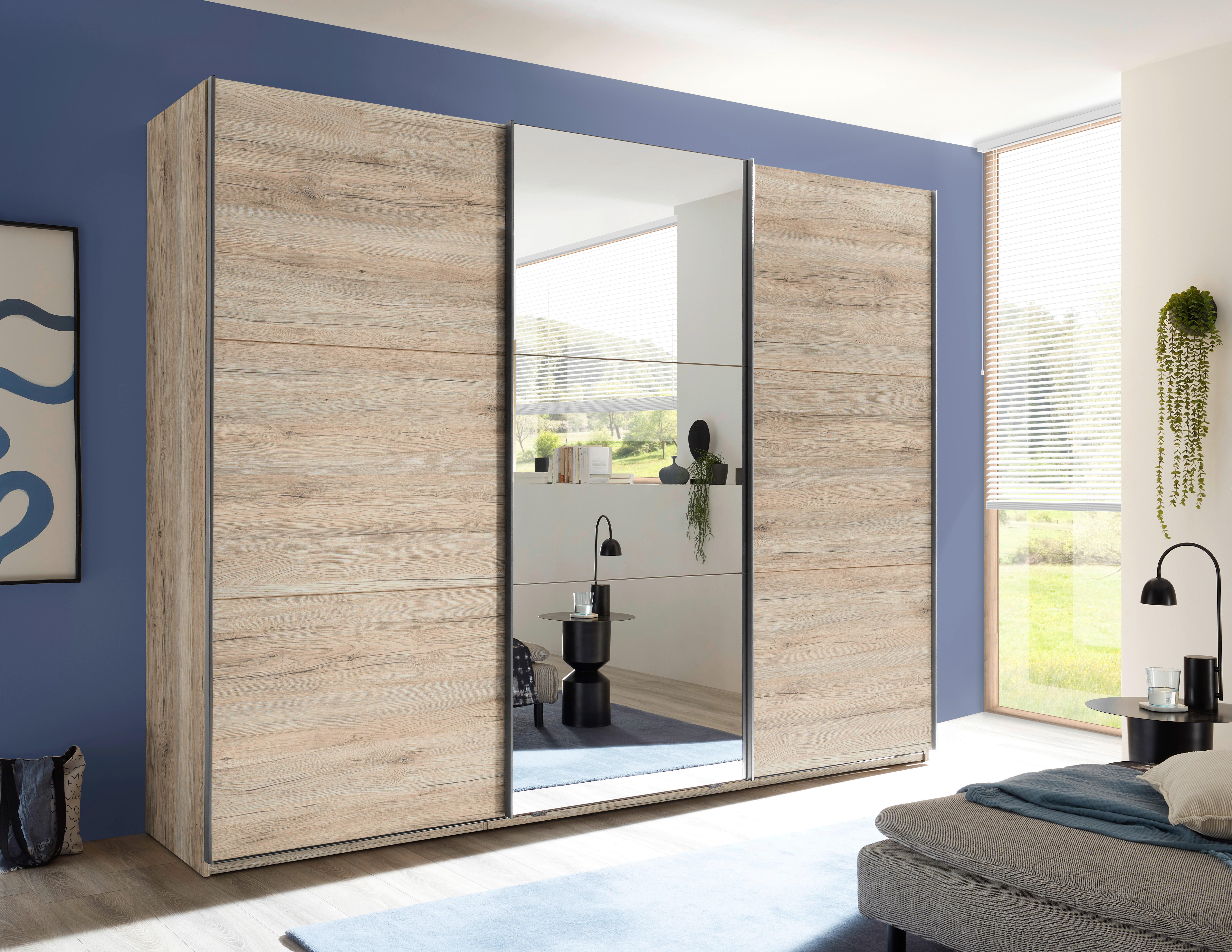 Eiche San-Remo Nachbildung B/H/T: ca. 270x210x60 cm Bravo - Eiche (270,00/210,00/60,00cm)