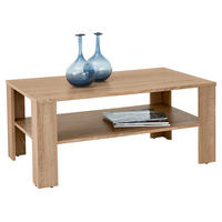 Couchtisch Luca 063630 Eiche Sonoma Nachbildung B/H/T: ca. 100x44x60 cm Luca 063630 - Eiche (100,00/44,00/60,00cm)