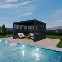 PergoLine Seitenwandpaneel für Trumpf + Superior anthrazit Aluminium B/H: ca. 93x235 cm für Trumpf + Superior - anthrazit (93,00/235,00cm) - PergoLine