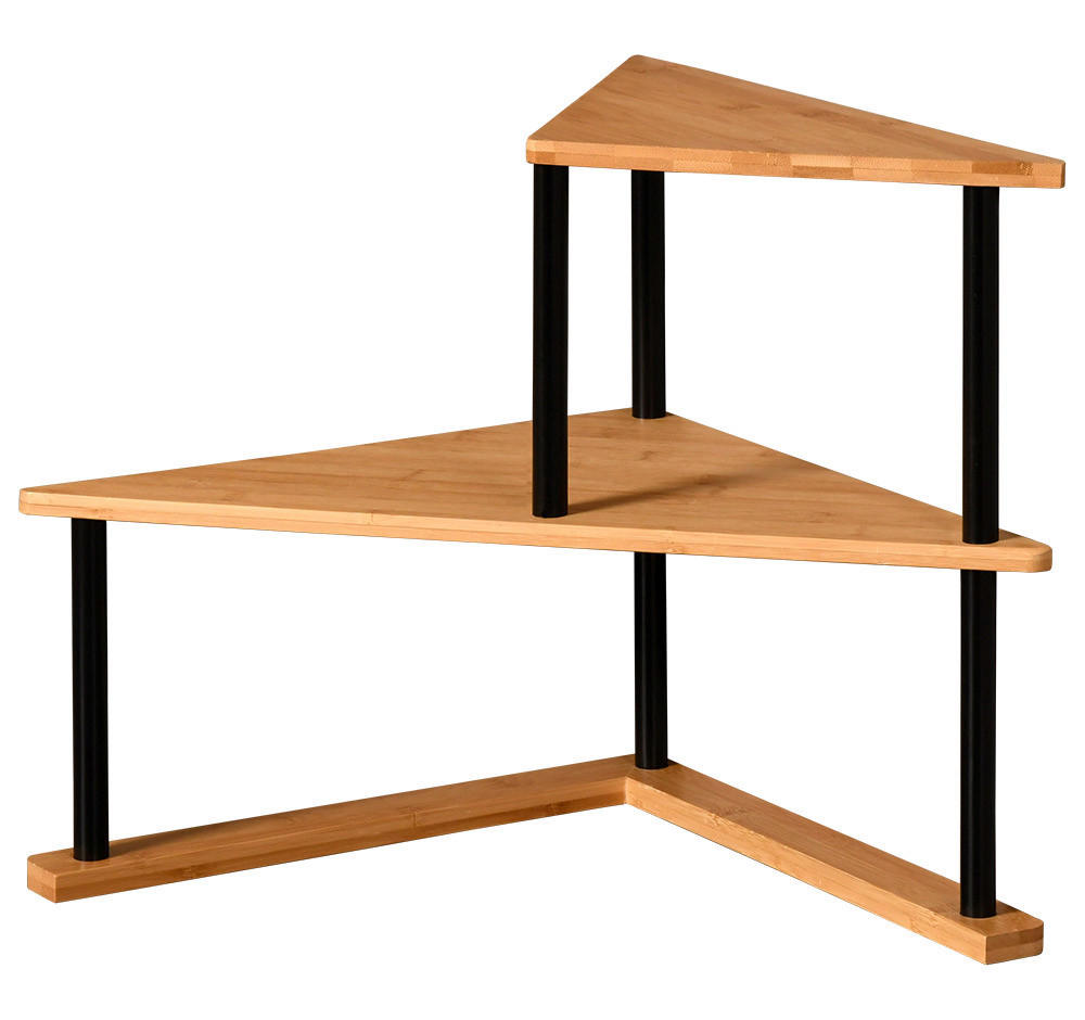 Kesper Küchenregal natur Bambus B/H/L: ca. 29,5x39x52 cm Küchen-Eckregal - natur (52,00/29,50/39,00cm) - Kesper