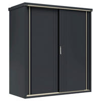 Takubo Geräteschrank Castra B/H/L: ca. 170x190x75 cm Castra - anthrazit (75,00/170,00/190,00cm) - Takubo