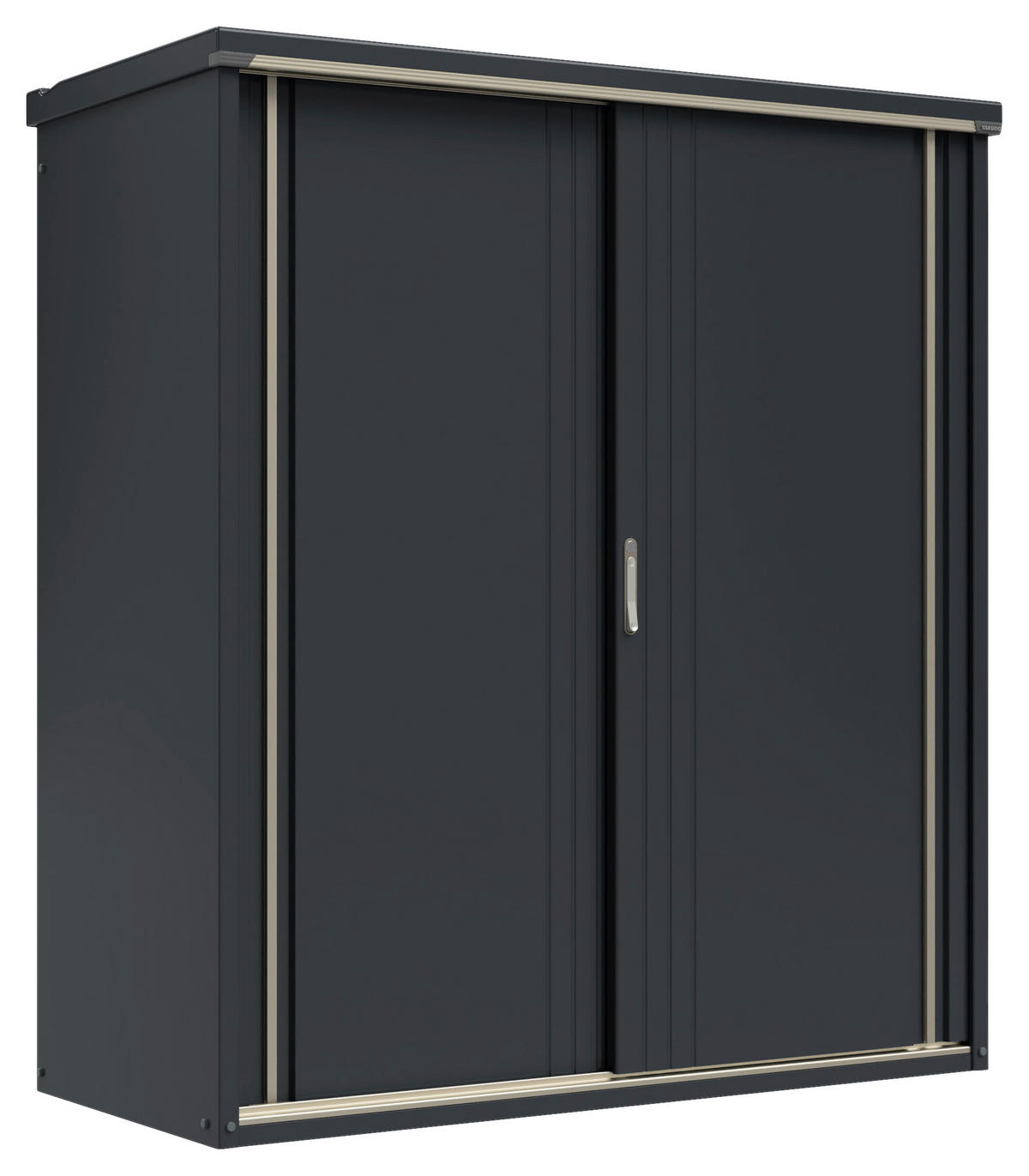 Takubo Geräteschrank Castra B/H/L: ca. 170x190x75 cm Castra - anthrazit (75,00/170,00/190,00cm) - Takubo