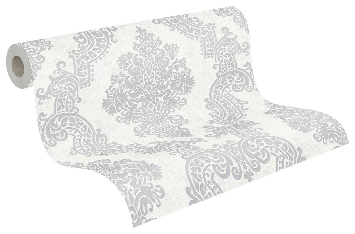 A.S.Creation Vliestapete grau B/H/D: ca. 53x1005x9,1 cm Vliestapete - grau (9,10/1005,00cm) - A.S.Creation