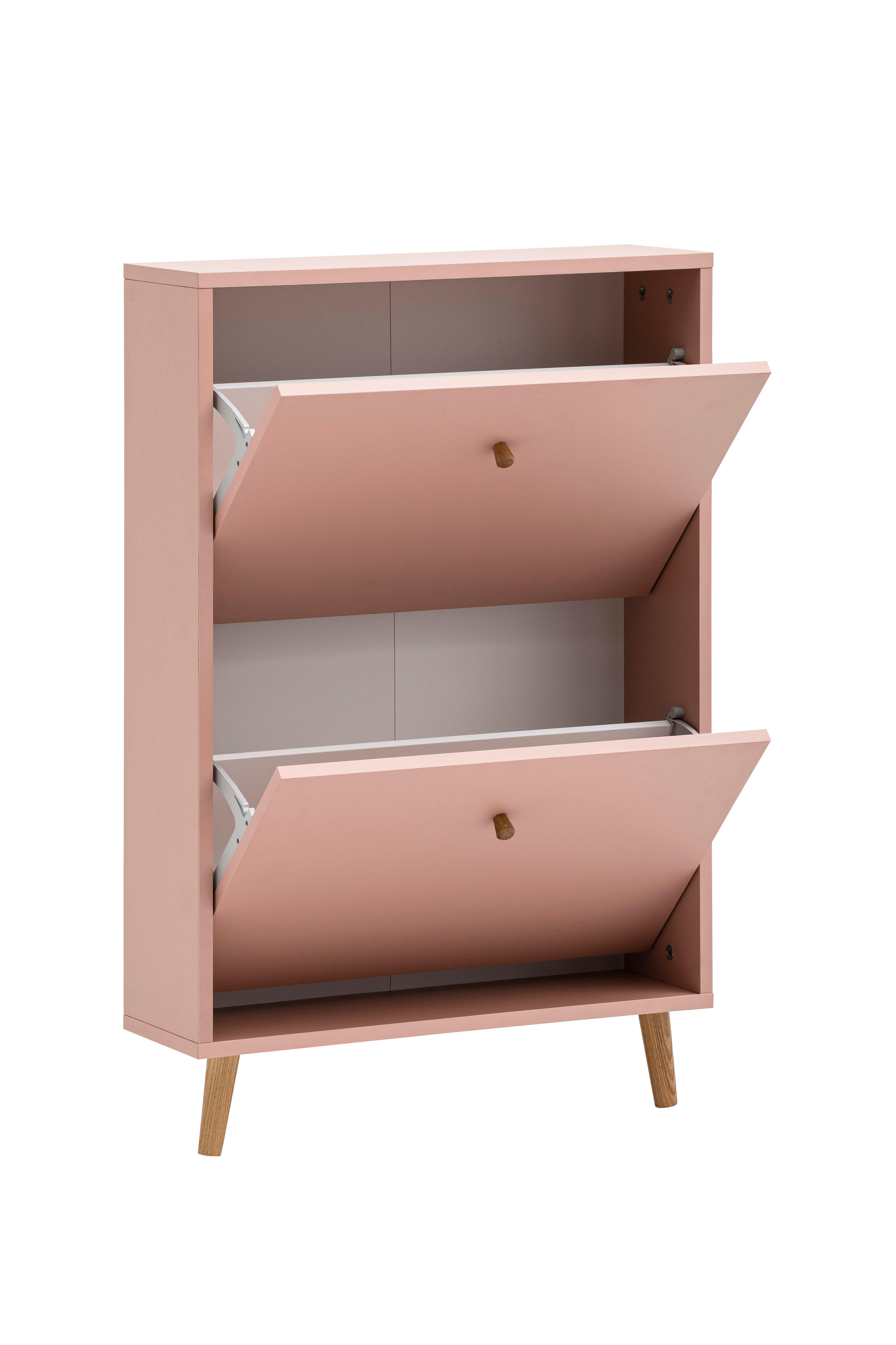 Schuhkipper Bjarne apricot B/H/T: ca. 59,8x92,2x20 cm Bjarne - apricot (59,80/92,20/20,00cm) - Möbelpartner