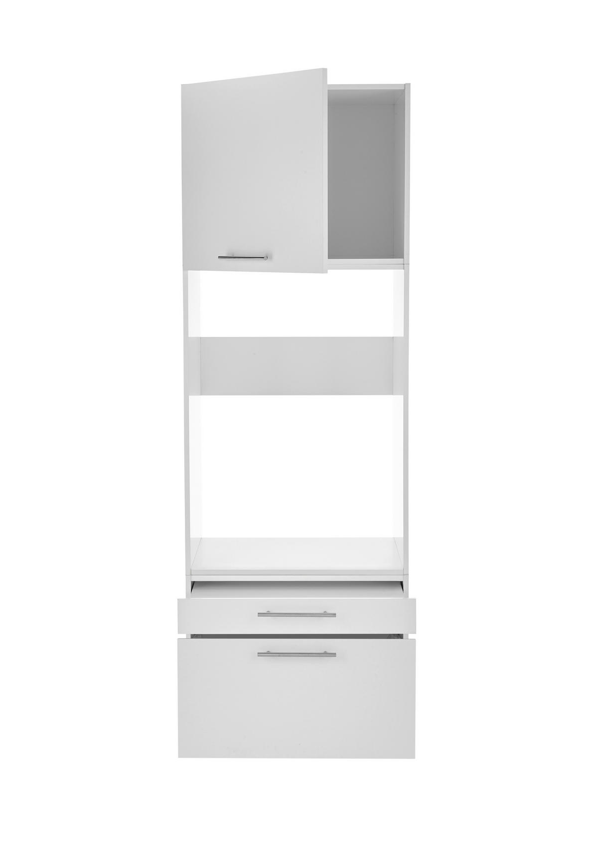 Respekta Hauswirtschaftsraum-Set Clara weiß matt B/H/T: ca. 117,4x200x67,6 cm Clara - weiß (117,40/200,00/67,60cm) - Respekta