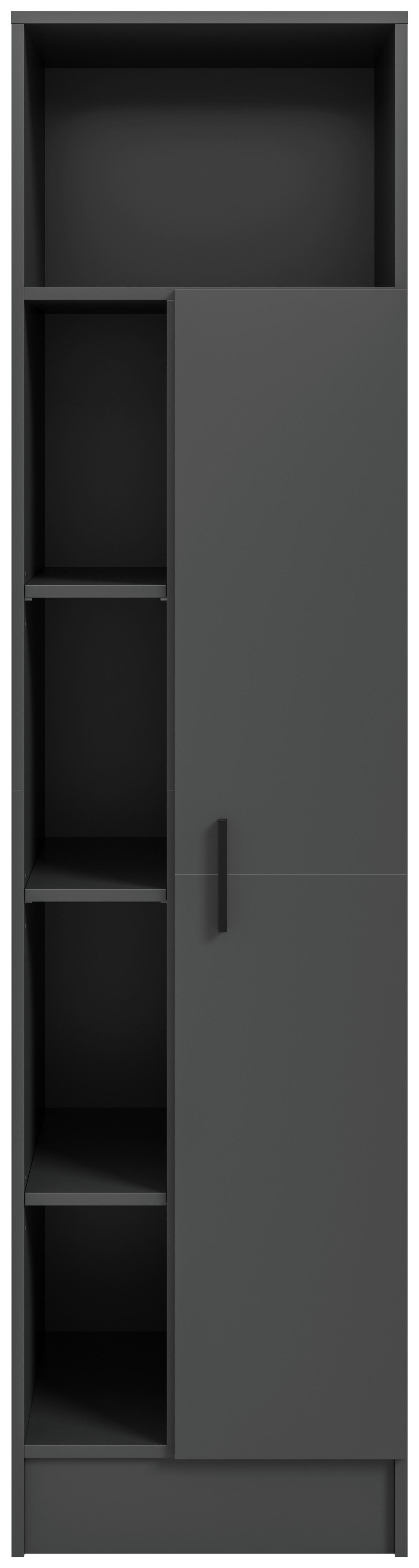 Mehrzweckschrank Free anthrazit B/H/T: ca. 50x196x68 cm Free - anthrazit (50,00/196,00/68,00cm) - xonox.home
