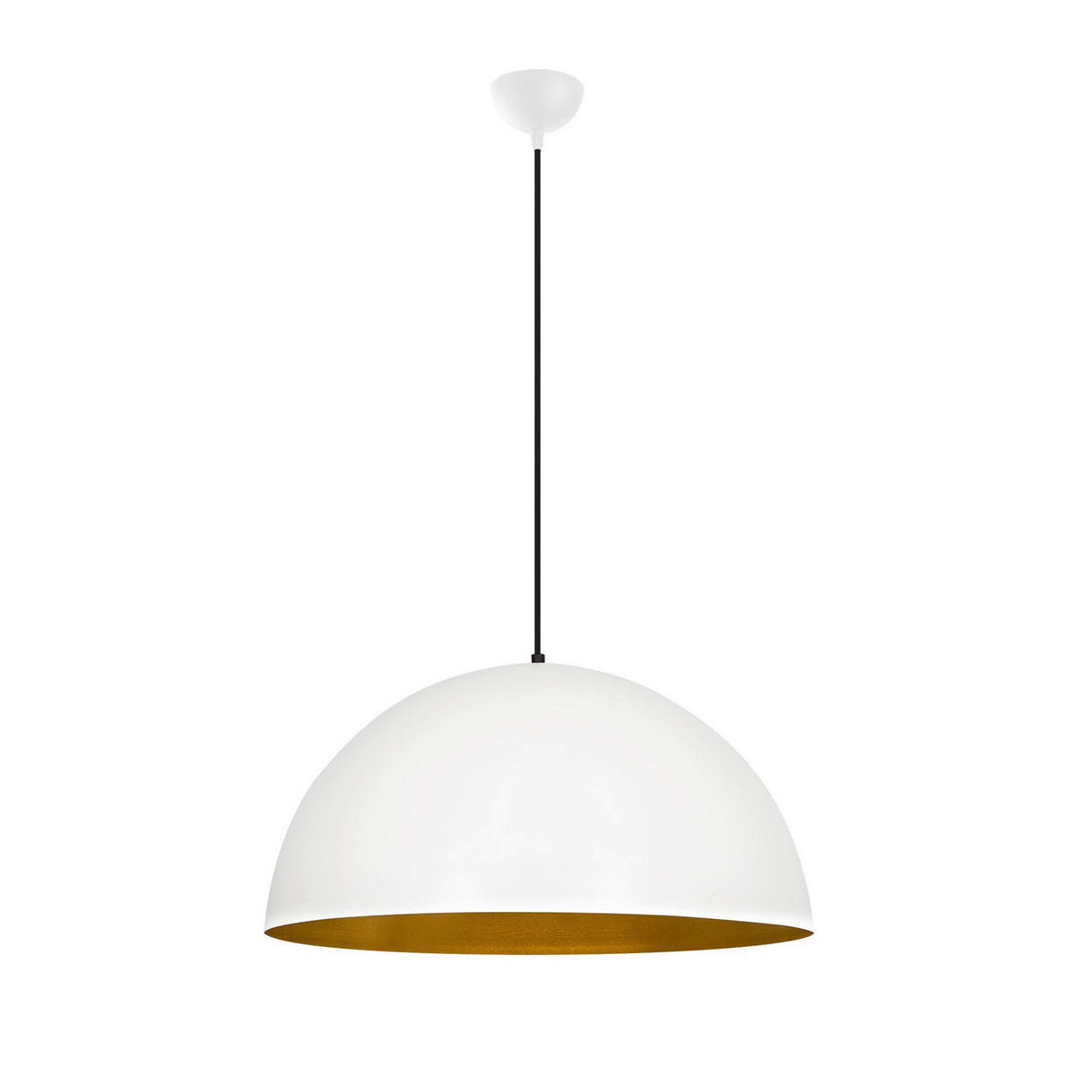 Opviq Pendelleuchte Sivani weiß gold Metall B/H/T/L/D: ca. 60x126x60x60x60 cm E27 1 Brennstellen Sivani - gold/weiß (60,00/60,00/126,00cm) - Opviq