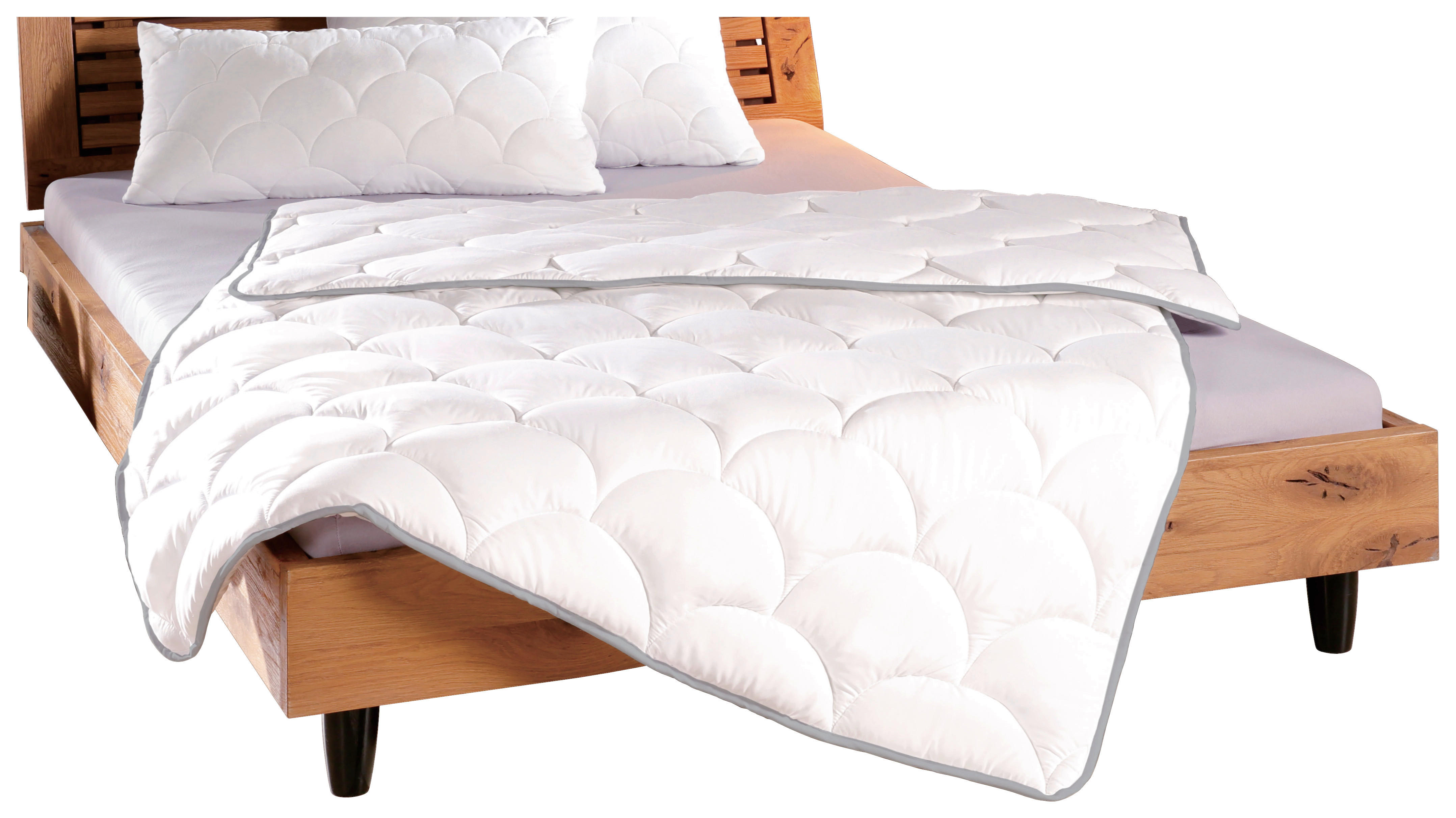 Steppbett Leichtsteppbett_Super-Soft 135x200 - weiß (135,00/200,00cm) - POCOline