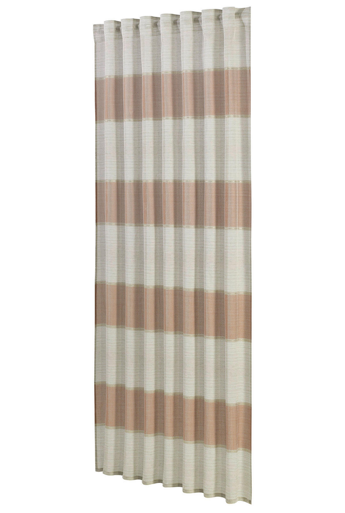 Kombivorhang Petra orange B/L: ca. 140x245 cm Petra - orange/terra (140,00/245,00cm)