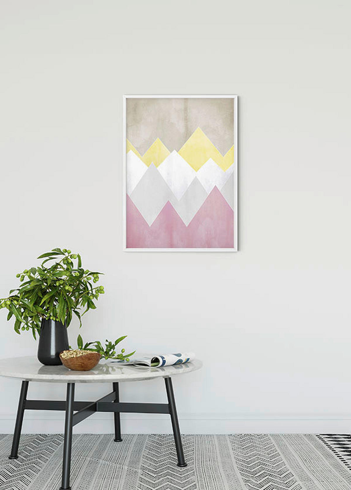 Komar Poster Sunrise Mountain Spring Sunrise Mountain Spring - Komar