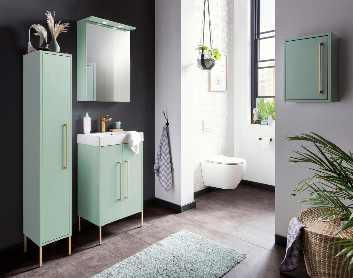 Spiegelschrank Sarah mint B/H/T: ca. 50,4x72,3x15,8 cm Sarah - mint (50,40/72,30/15,80cm) - Möbelpartner