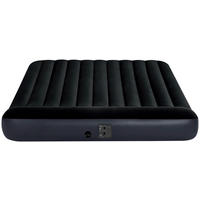 Intex Luftbett anthrazit B/H/L: ca. 152x25x203 cm Pillow Rest Queen - anthrazit/dunkelblau (203,00/152,00/25,00cm) - Intex
