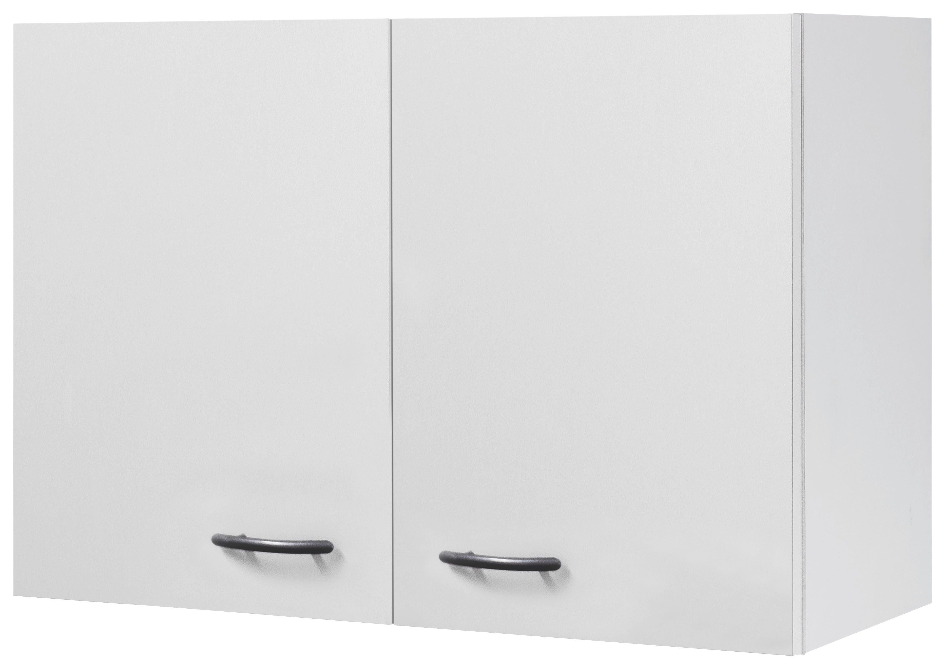 Flex-Well Hängeschrank Wito weiß B/H/T: ca. 80x54,8x32 cm Wito - weiß/Edelstahl (80,00/54,80/32,00cm) - Flex-Well
