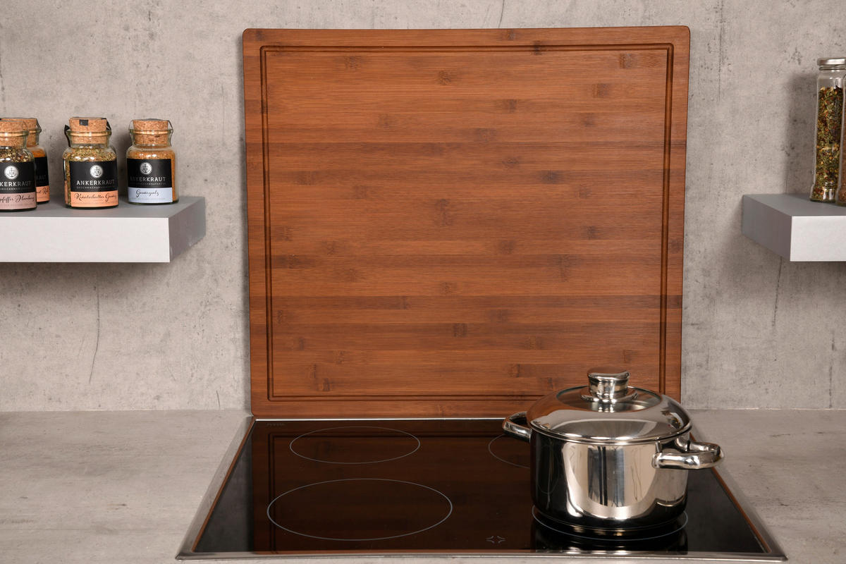 Kesper Schneidbrett Schneid-/u.Abdeckplatte - natur (56,00/30,00/3,10cm) - Kesper