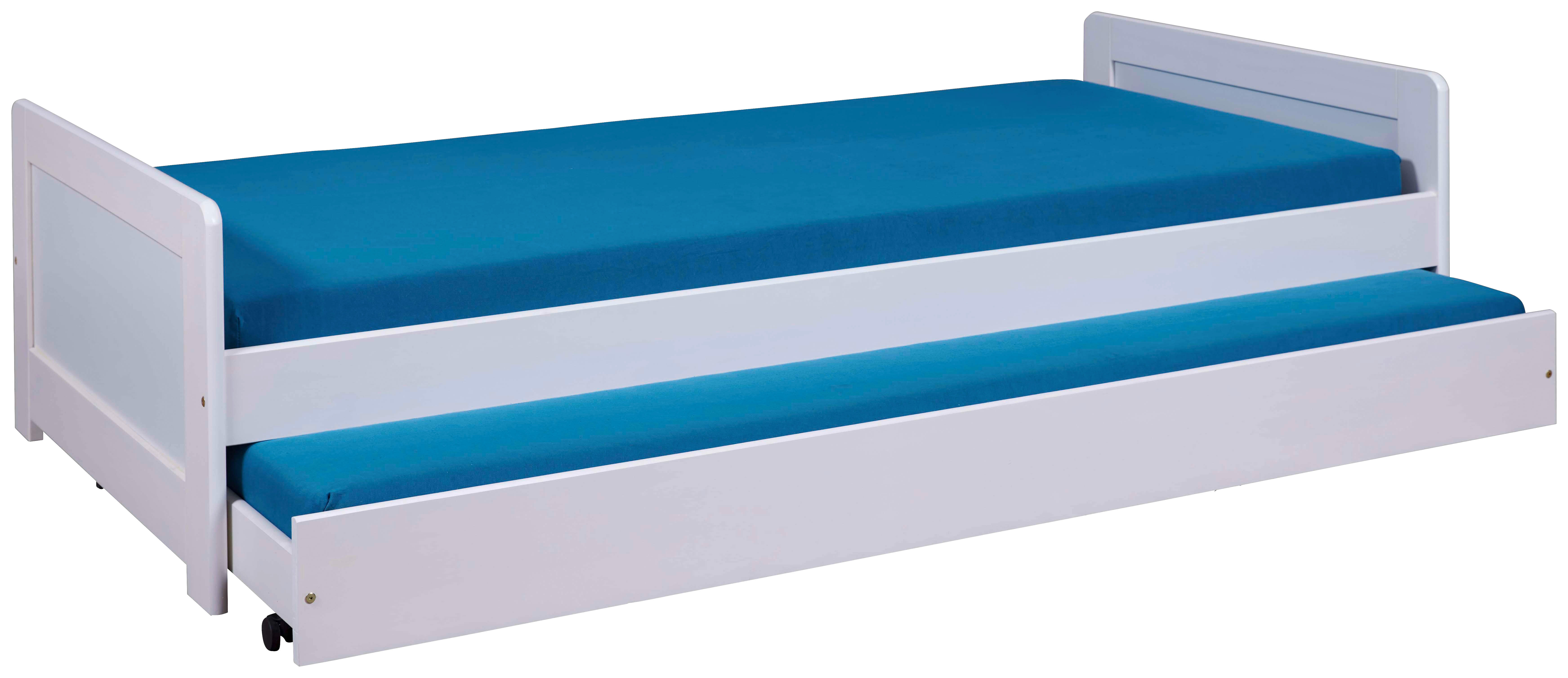 Funktionsliege Surf weiß Liegefläche B/L: ca. 90x200 cm Surf - weiß (96,00/53,00/209,00cm)