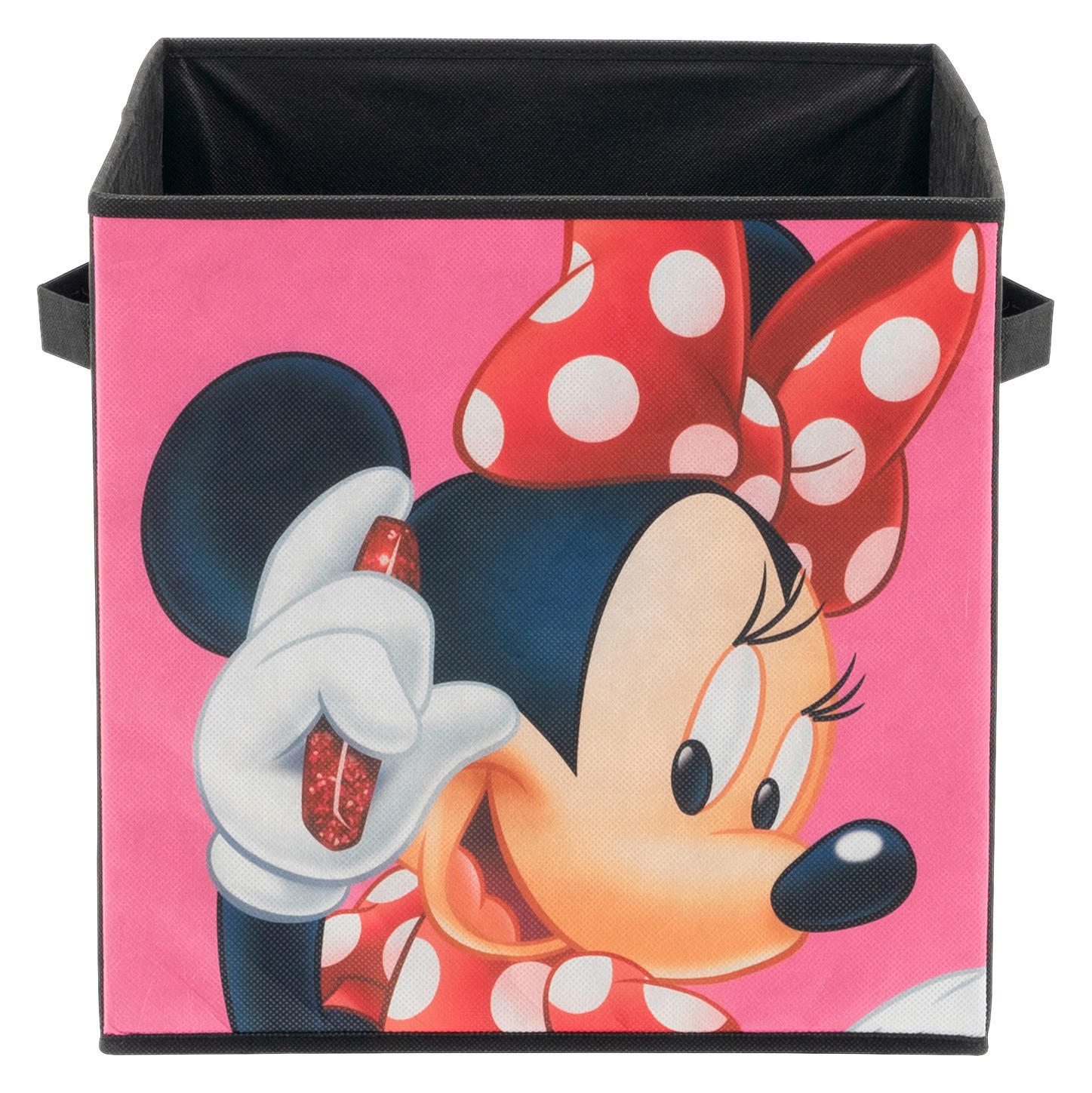 Stoffbox Mickey/Minnie schwarz B/H/T: ca. 32x32x32 cm Mickey/Minnie - schwarz (32,00/32,00/32,00cm) - Disney