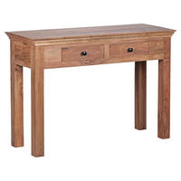 Konsolentisch natur Akazie B/H/T: ca. 110x76x40 cm Konsolentisch - natur (110,00/76,00/40,00cm) - Wohnling