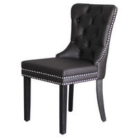 Stuhl DOMINO schwarz braun B/H/T: ca. 48,5x93x61 cm DOMINO - braun/schwarz (48,50/93,00/61,00cm) - byLIVING