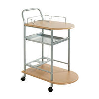 Küchenwagen  buche Nachbildung Metall B/H/T: ca. 65x83x35 cm Stina_Küchenwagen 40027 - buche (65,00/83,00/35,00cm)