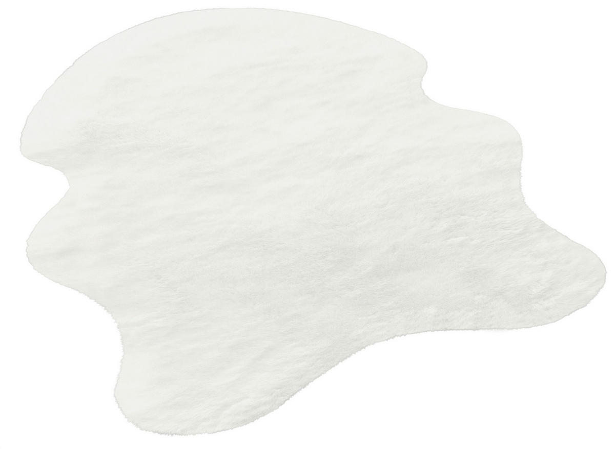 Fellimitat Moya weiß B/L: ca. 40x57 cm Moya - weiß (40,00/57,00cm)