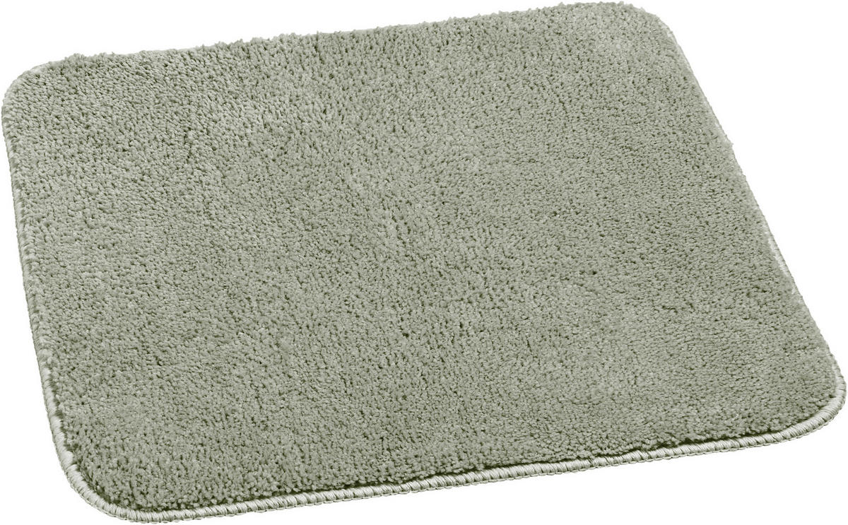 Badvorleger Badematte_Micro-Duo 50x40 grau - grau (40,00/50,00cm)