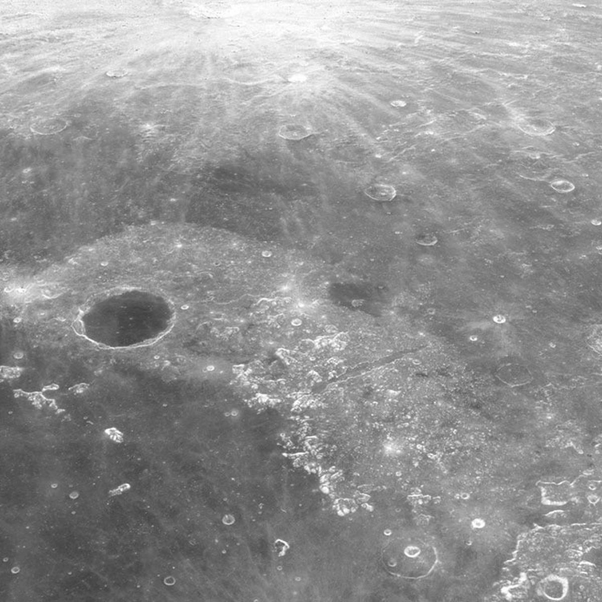Komar Fototapete Moon D: ca. 125 cm Moon - (125,00cm) - Komar