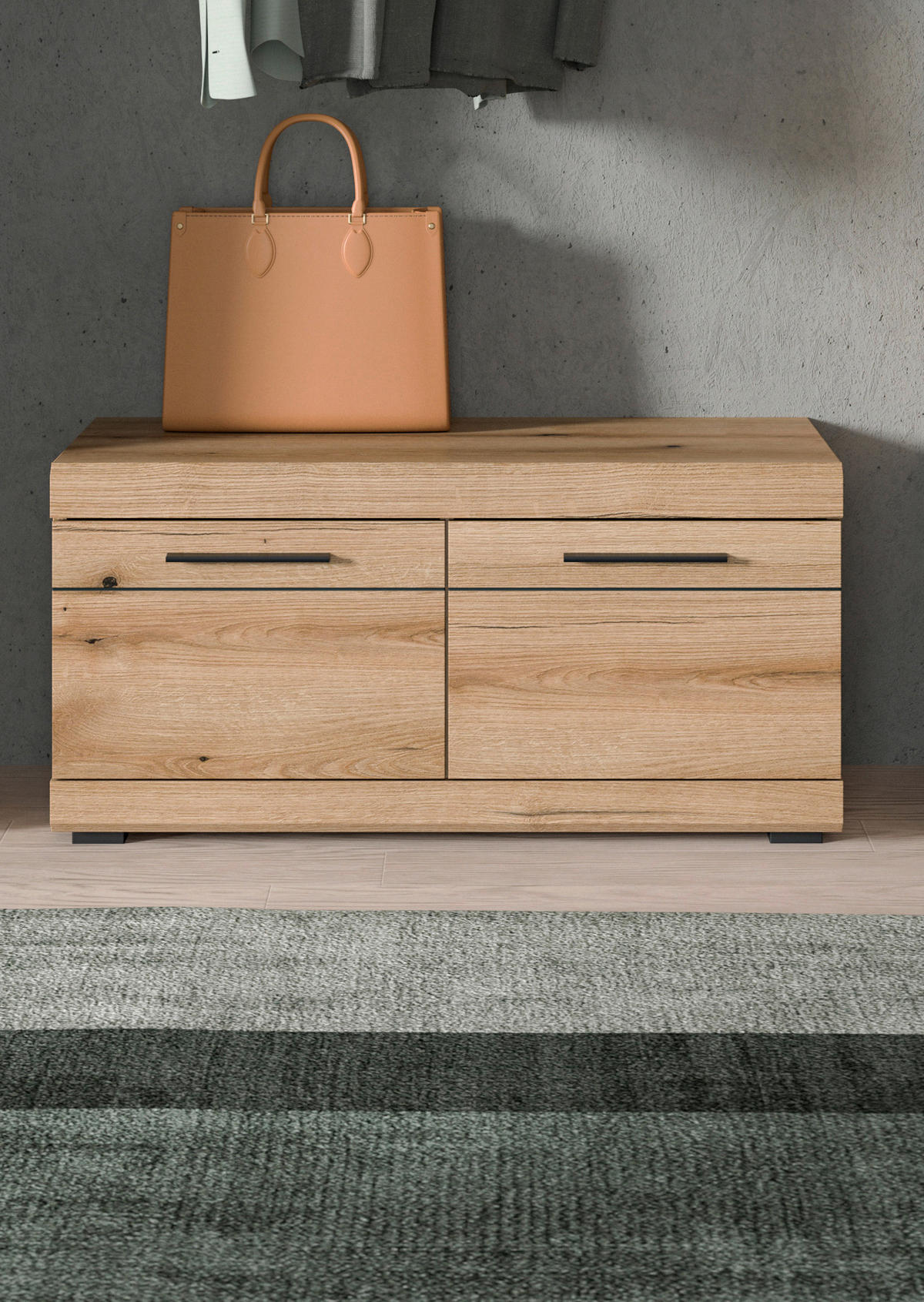 Sitzbank SCOUT Evoke Oak Nachbildung B/H/T: ca. 90x44x40 cm SCOUT - (90,00/44,00/40,00cm) - xonox.home