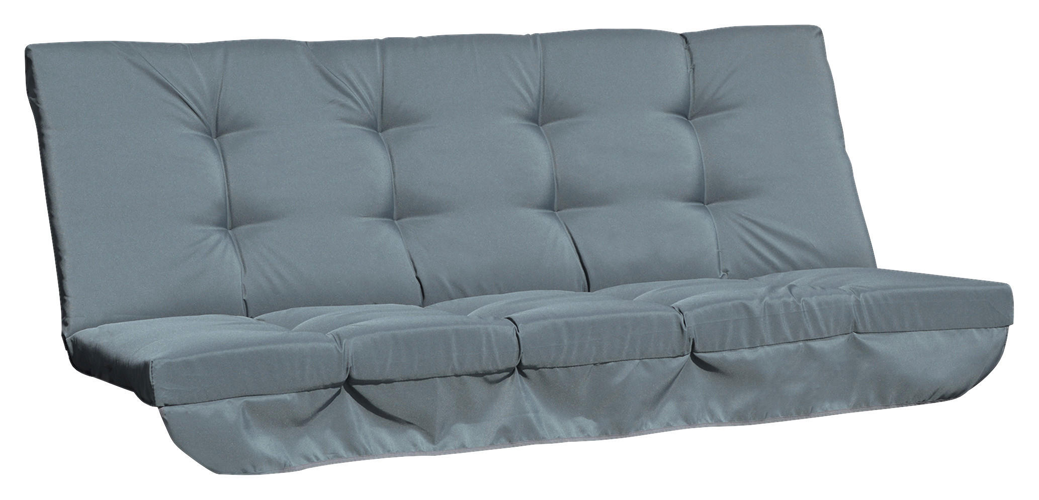 Outsunny Sitzkissen dunkelgrau Schaumstoff B/H/L: ca. 100x8x170 cm Sitzkissen - dunkelgrau (170,00/100,00/8,00cm) - Outsunny