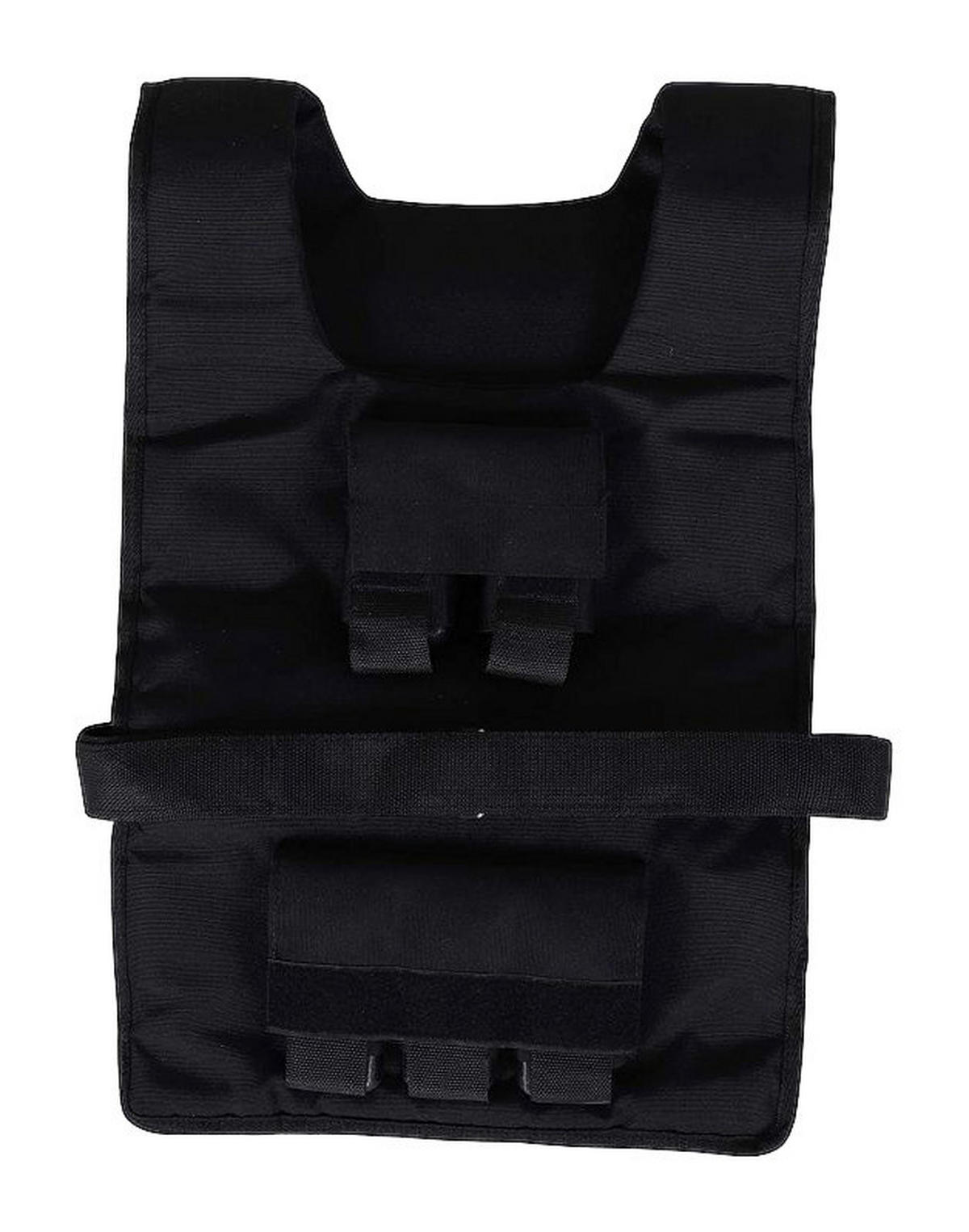 HOMCOM Trainingsweste schwarz Eisen Trainingsweste - schwarz - HOMCOM