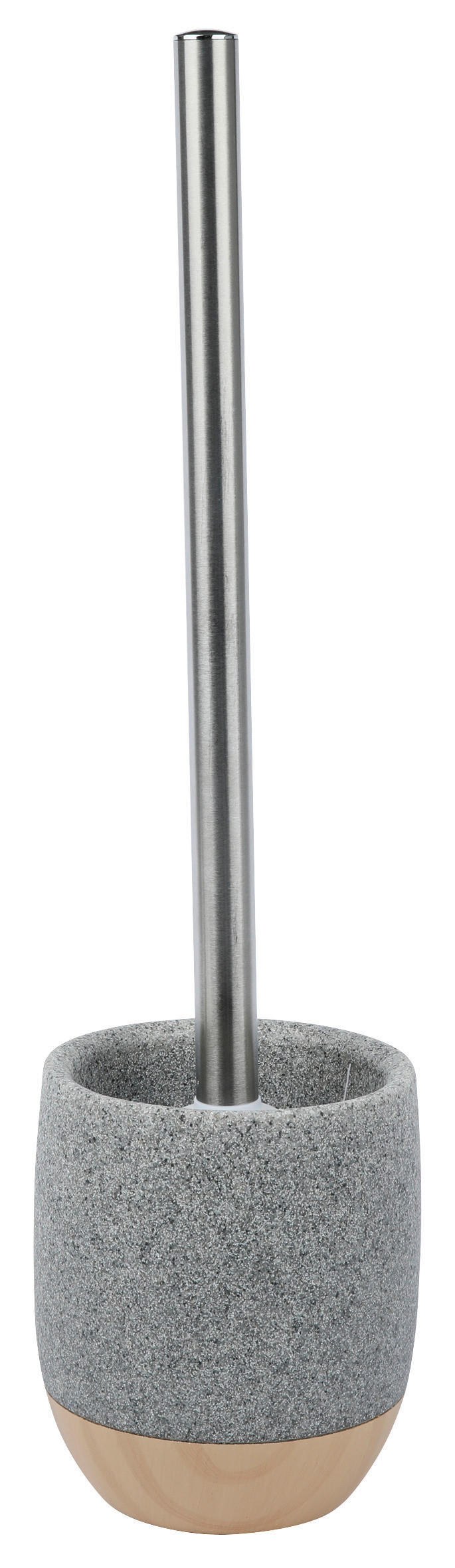 WC-Garnitur steingrau Kunststoff WC-Garnitur_Rom_Axentia - steingrau (9,00/38,00cm)