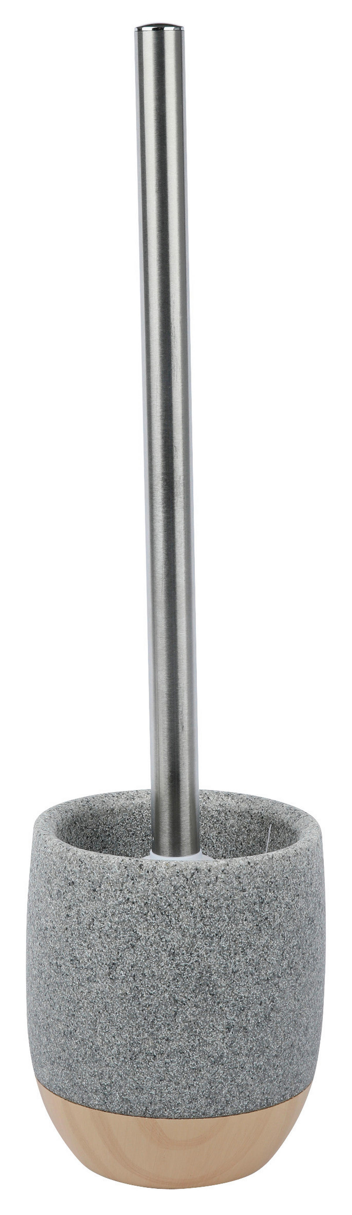 WC-Garnitur steingrau Kunststoff WC-Garnitur_Rom_Axentia - steingrau (9,00/38,00cm)