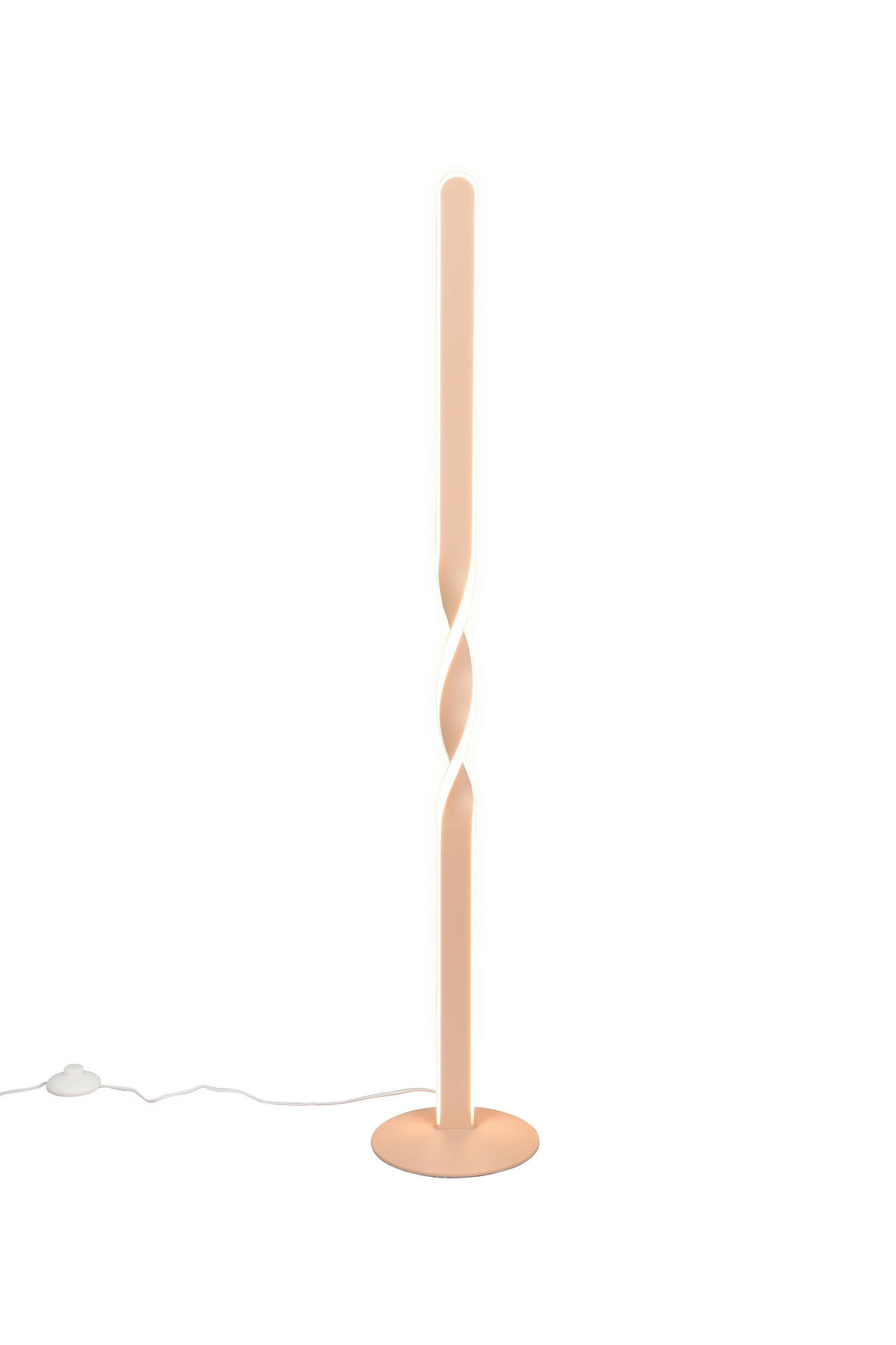Reality LED Stehlampe Ginko sand Metall B/H/T: ca. 2x11x21,5 cm 1 Brennstellen Ginko - sand (2,00/11,00/21,50cm) - Reality